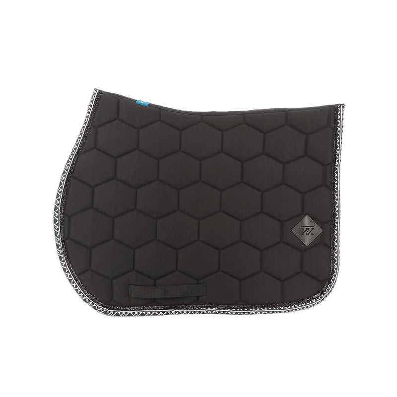 Oxxer - Tapis de selle Monogramme noir/ noir | - Ohlala