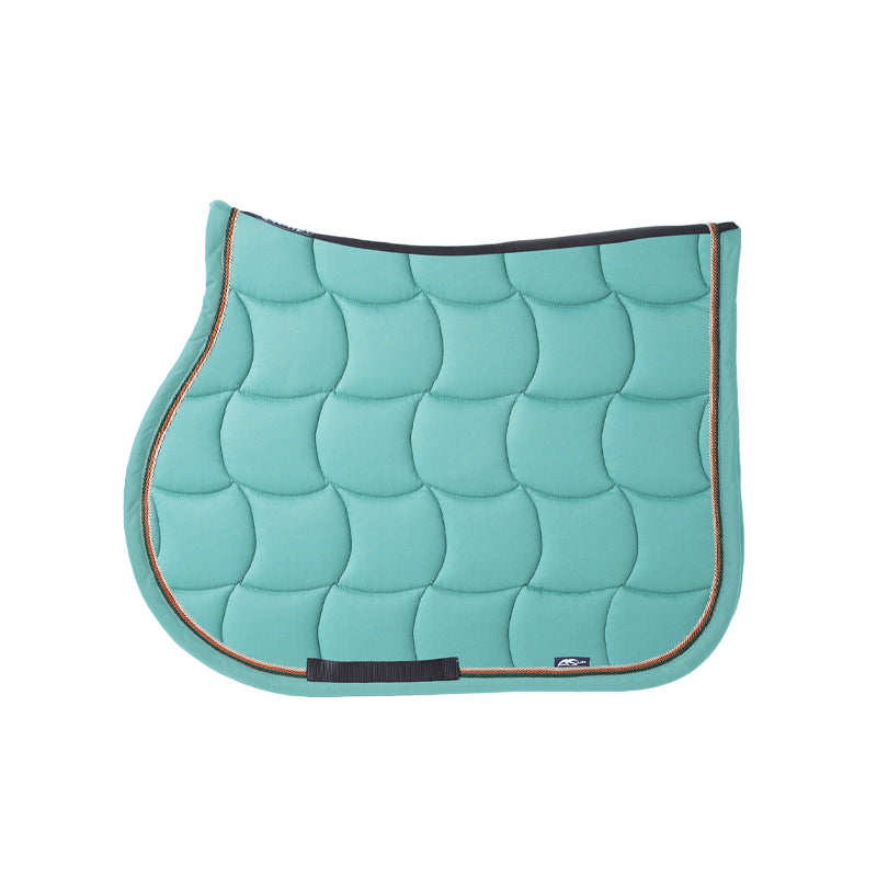 Anna Scarpati - Tapis de selle Quiri 31 turquoise | - Ohlala