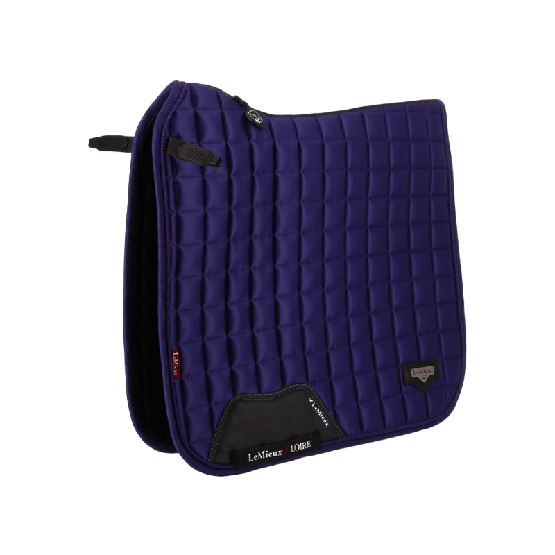 LeMieux - Tapis de dressage Loire Classic Square Ink Blue | - Ohlala