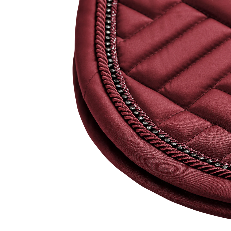 Equestrian Stockholm - Tapis de dressage Crystal bordeaux