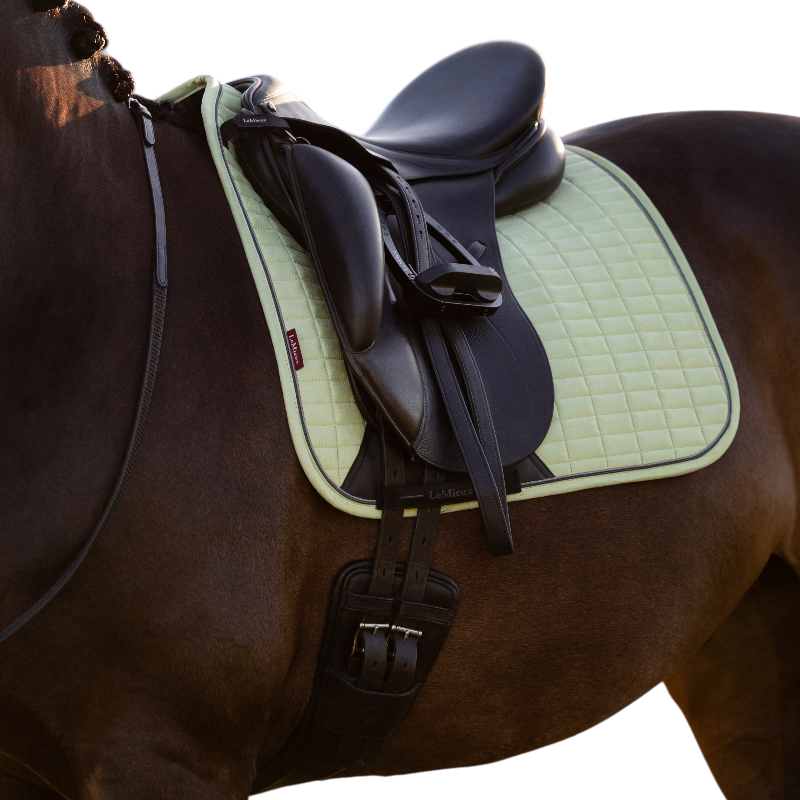 LeMieux - Tapis de dressage Suede macaron | - Ohlala