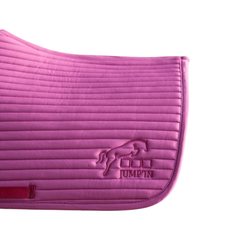 Jump'In - Tapis de selle Balthazar framboise