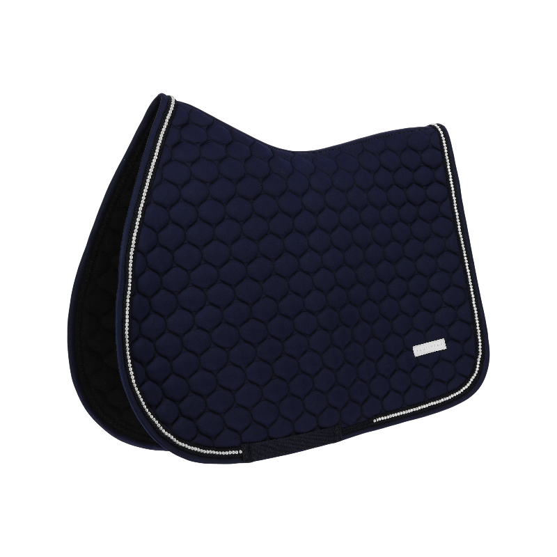 Equithème - Tapis de selle Opal marine | - Ohlala