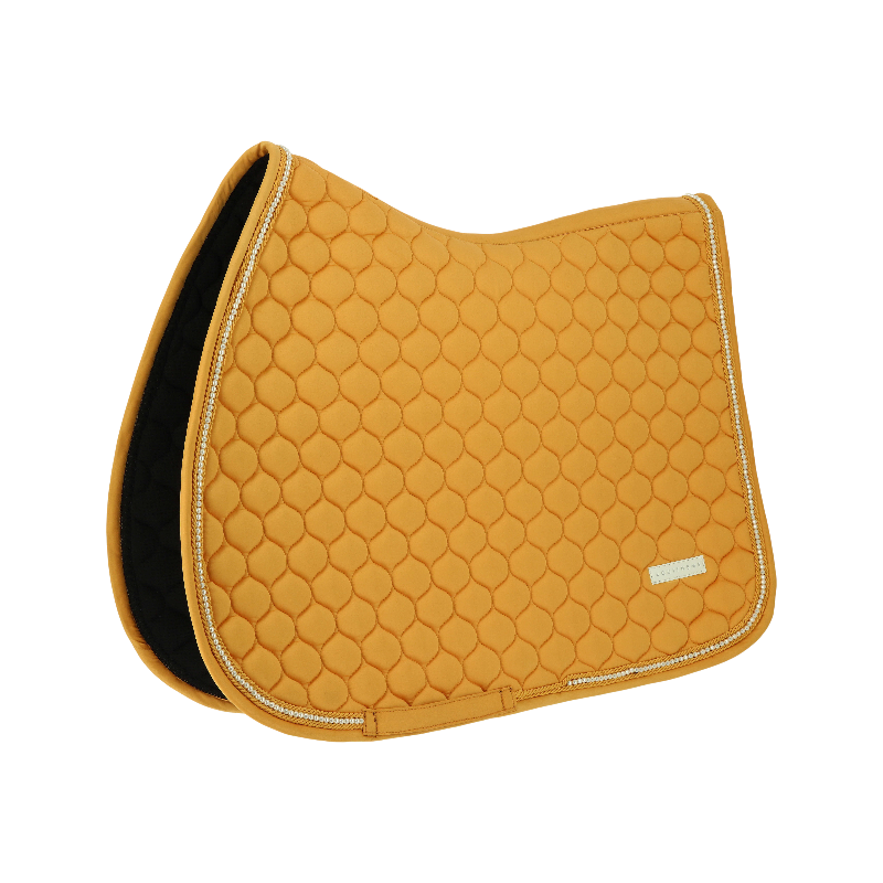 Equithème - Tapis de selle Opal miel | - Ohlala