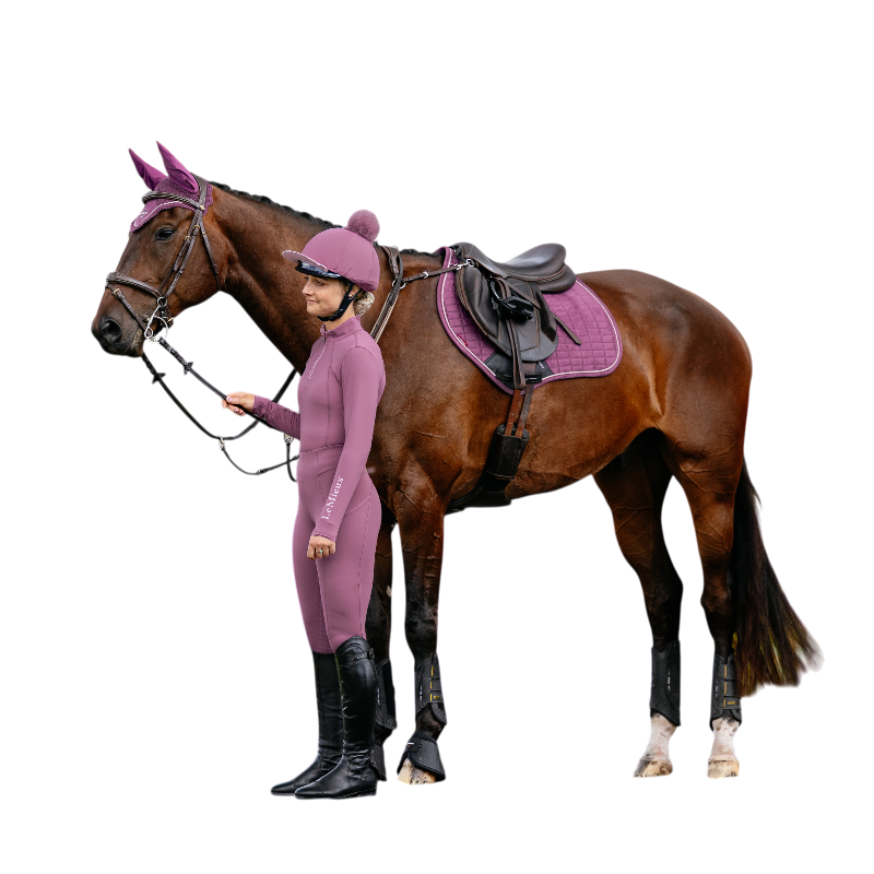 LeMieux - Tapis de selle Suede Close Contact mallow | - Ohlala