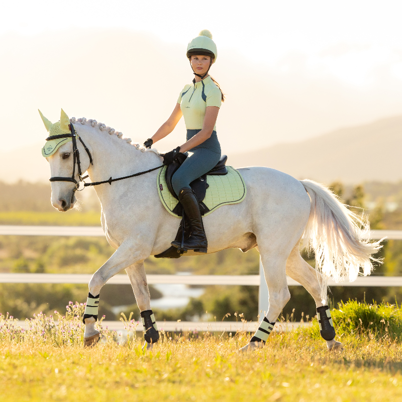 LeMieux - Tapis de selle Suede GP macaron | - Ohlala