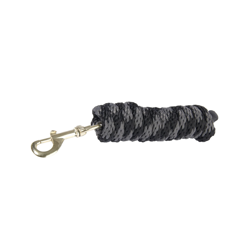 TdeT - Zwart/grijs rond lanyard