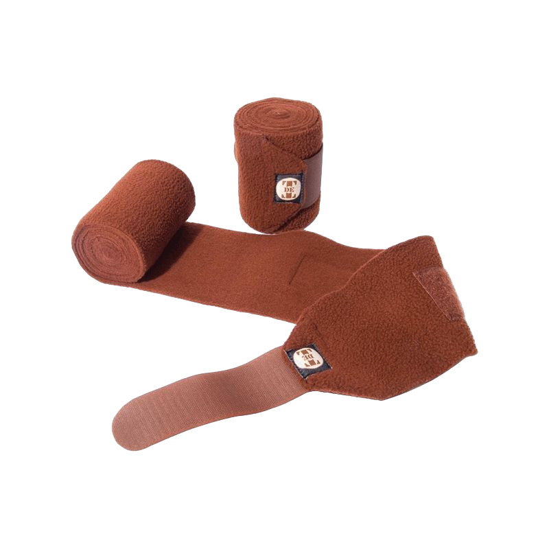 TdeT - Bandes de polo marron (x4)