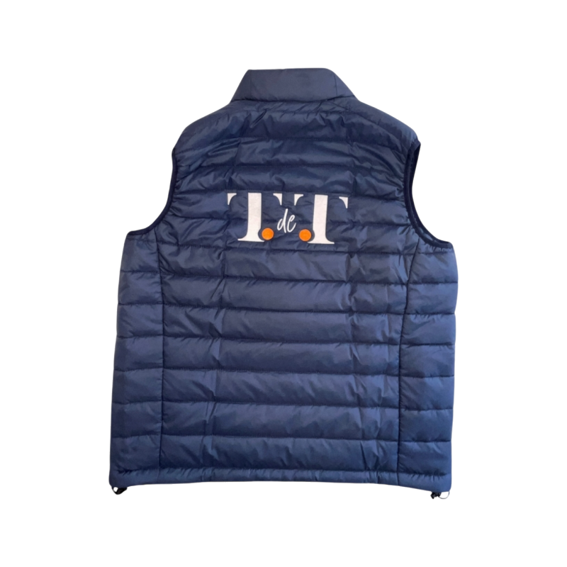 TdeT - Doudoune sans manches Unisexe Marine | - Ohlala