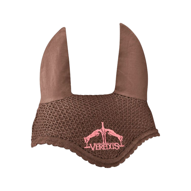 Veredus - Bonnet Color Edition pour chevaux Marron/ Rose