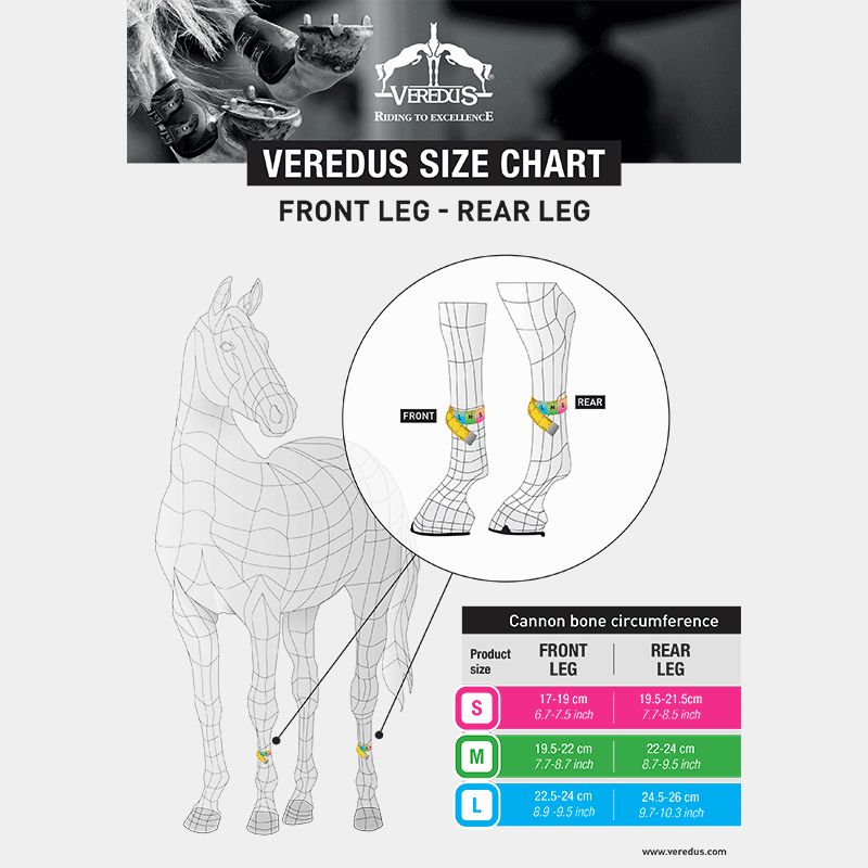 Veredus - Guêtres de Cross antérieures E-Vento | - Ohlala