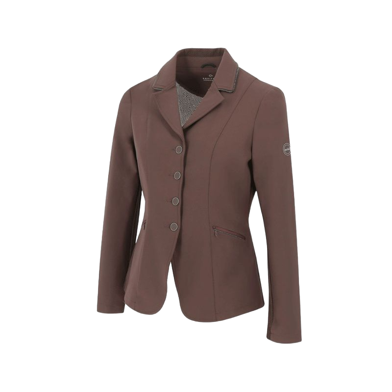 Equithème - Veste de concours femme Olivia bordeaux | - Ohlala