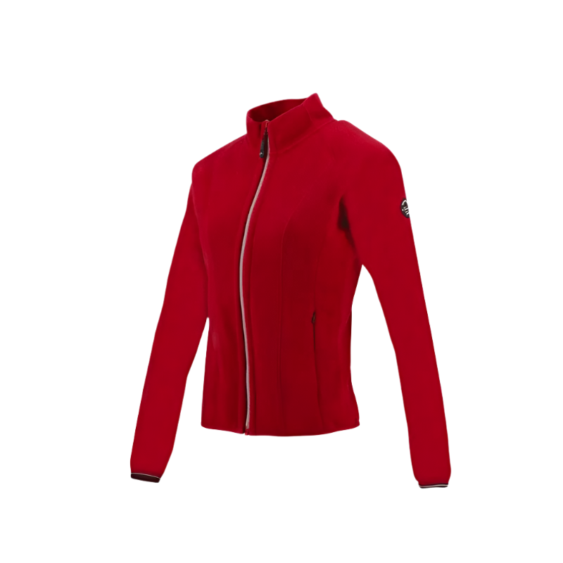 Equithème - Lena cherry women's fleece jacket