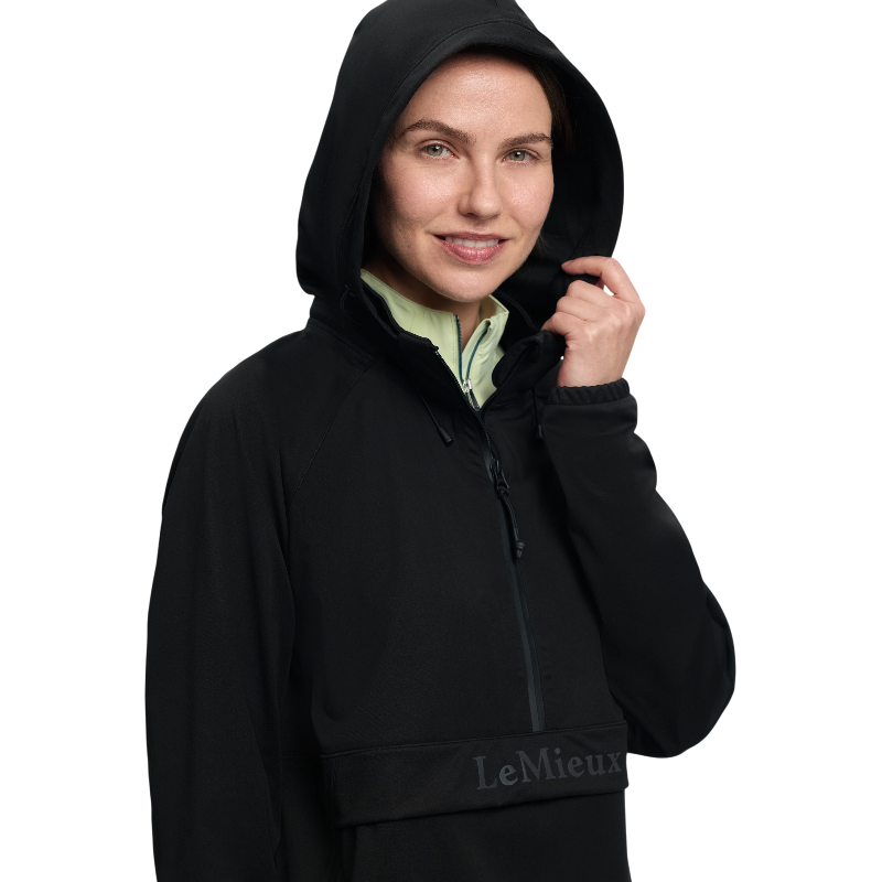 LeMieux - Veste imperméable à col zippé femme Perri noir | - Ohlala