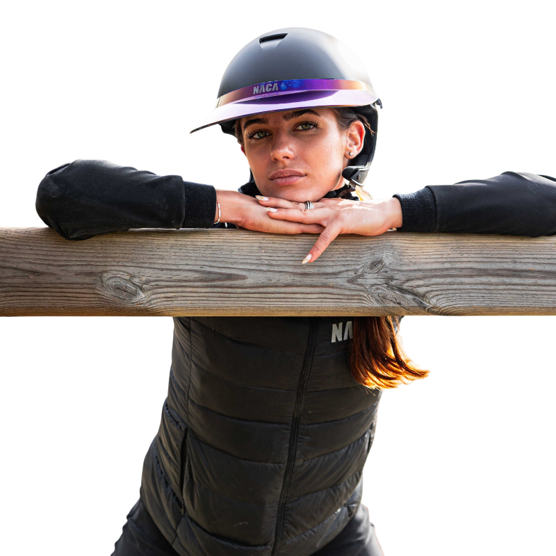 NACA - Visière XL X-Ray bleu/ noir | - Ohlala