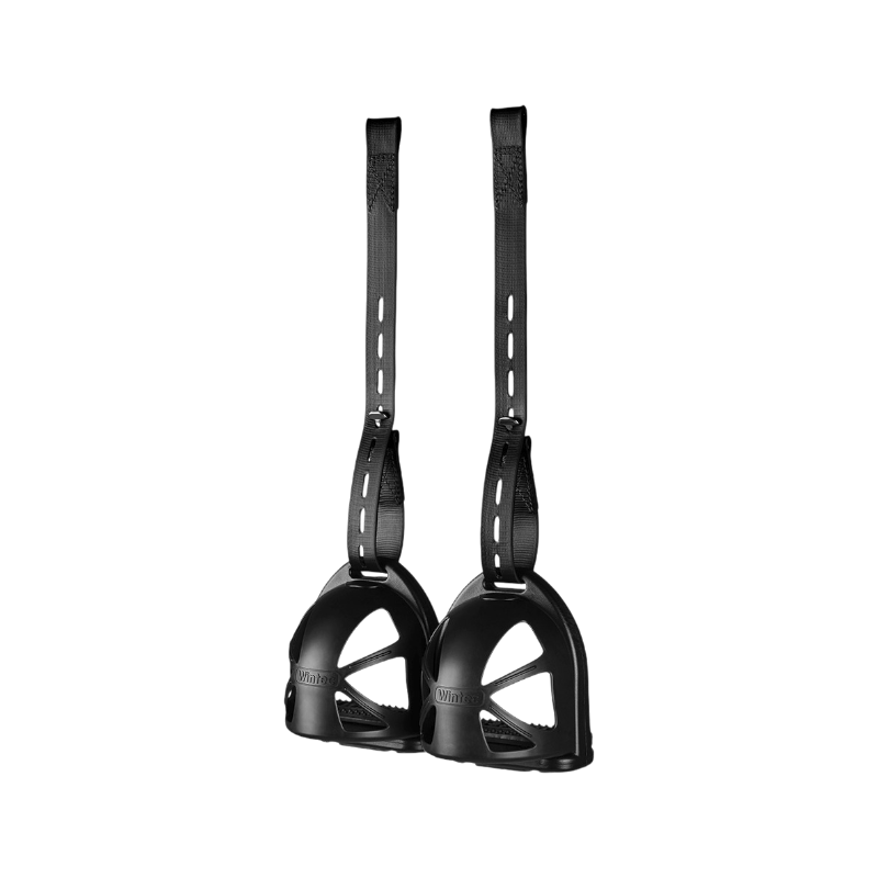 Wintec - Étriers éducatifs coques noir | - Ohlala
