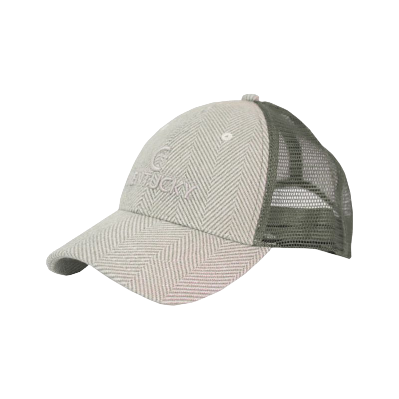 Kentucky Horsewear - Casquette Trucker Laine beige | - Ohlala