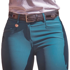 Jump'In - Pantalon d'équitation femme Super X bleu lagon | - Ohlala