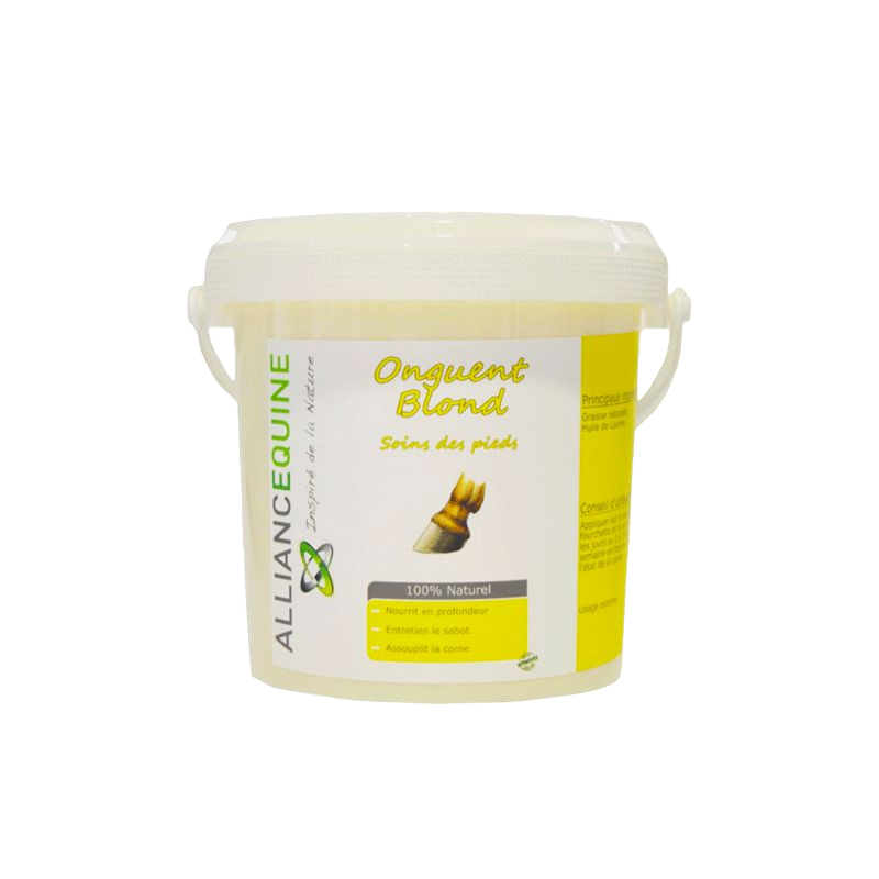 Alliance Equine - Onguent pour sabots blond 1 L | - Ohlala