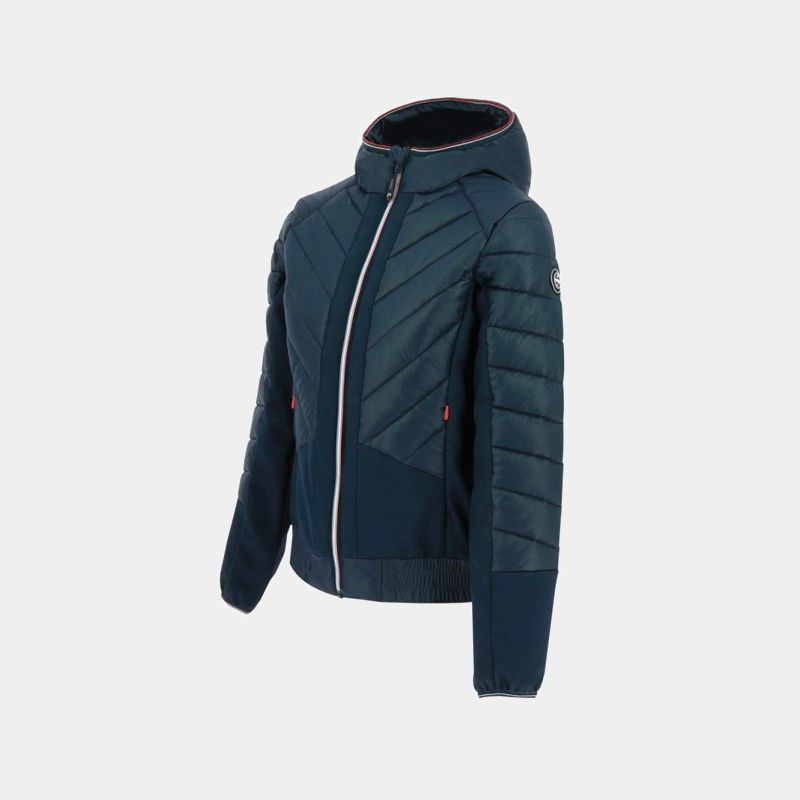 Equithème - Veste softshell femme Mona marine | - Ohlala