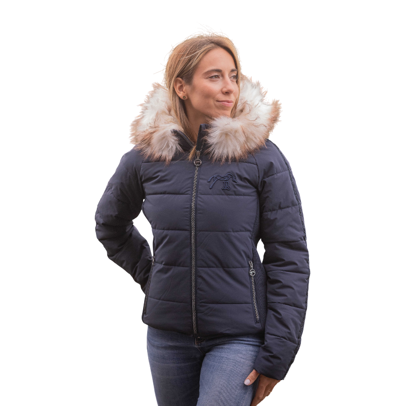 Pénélope - Blouson femme Louxy marine | - Ohlala