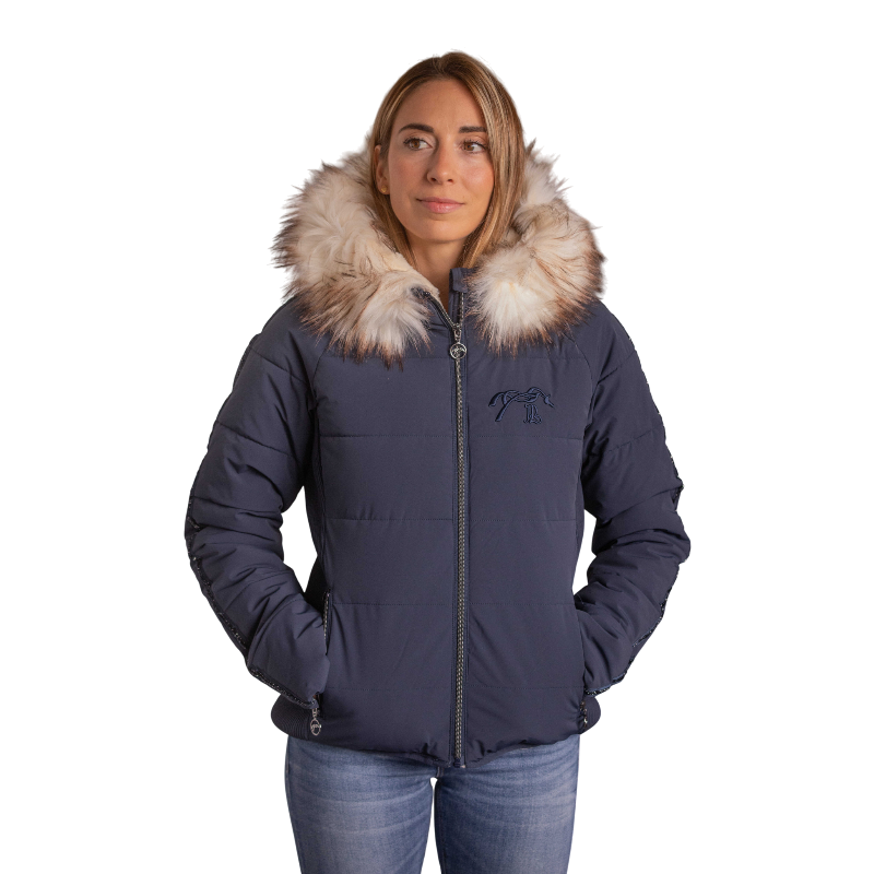 Pénélope - Blouson femme Louxy marine | - Ohlala