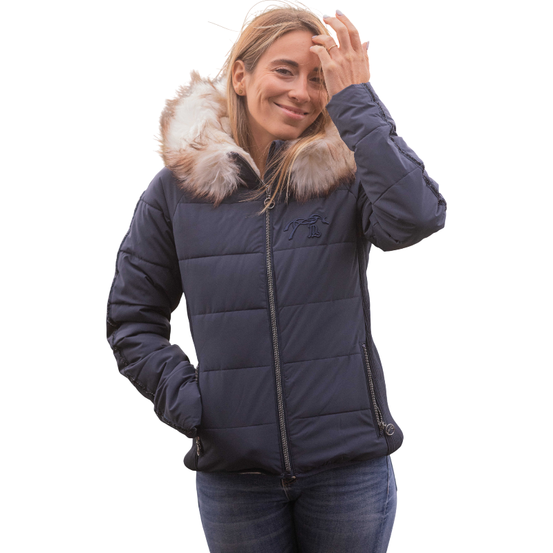 Pénélope - Blouson femme Louxy marine | - Ohlala