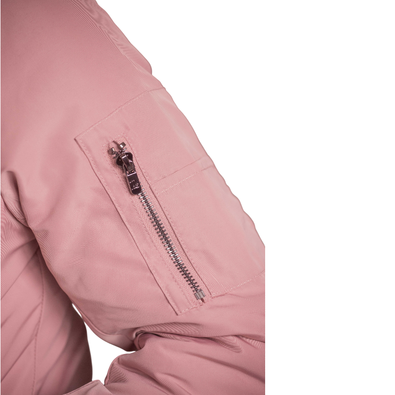 Pénélope - Bombers femme Lyon rose poudré | - Ohlala