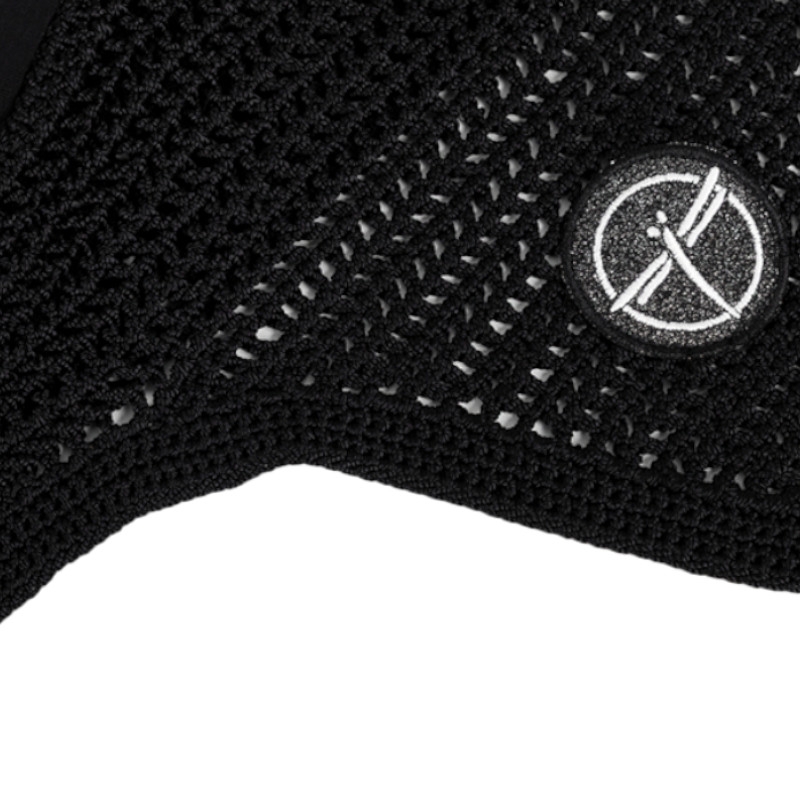 Freejump - Bonnet pour chevaux Softgoods noir glitter | - Ohlala