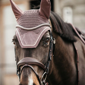 Kentucky Horsewear - Bonnet Wellington velvet parme | - Ohlala