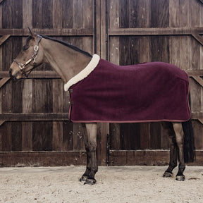 Kentucky Horsewear - Couverture séchante Show heavy bordeaux | - Ohlala