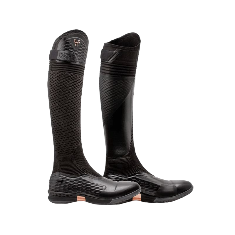 Horse Pilot - Bottes d'équitation femme Teknit Boot noir | - Ohlala