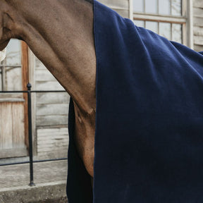 Kentucky Horsewear - Couverture Séchante carré heavy marine | - Ohlala