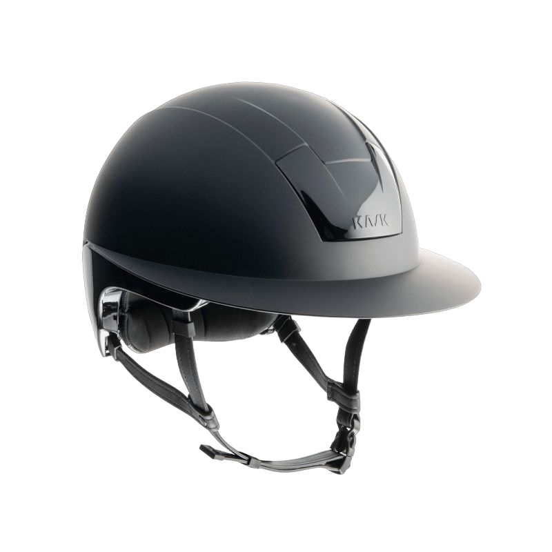 Kask - Casque d'équitation Kooki Lady noir mat | - Ohlala