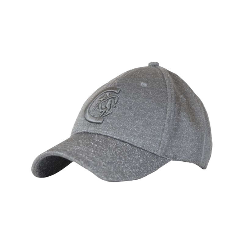 Kentucky Horsewear - Casquette Baseball Glitter gris | - Ohlala