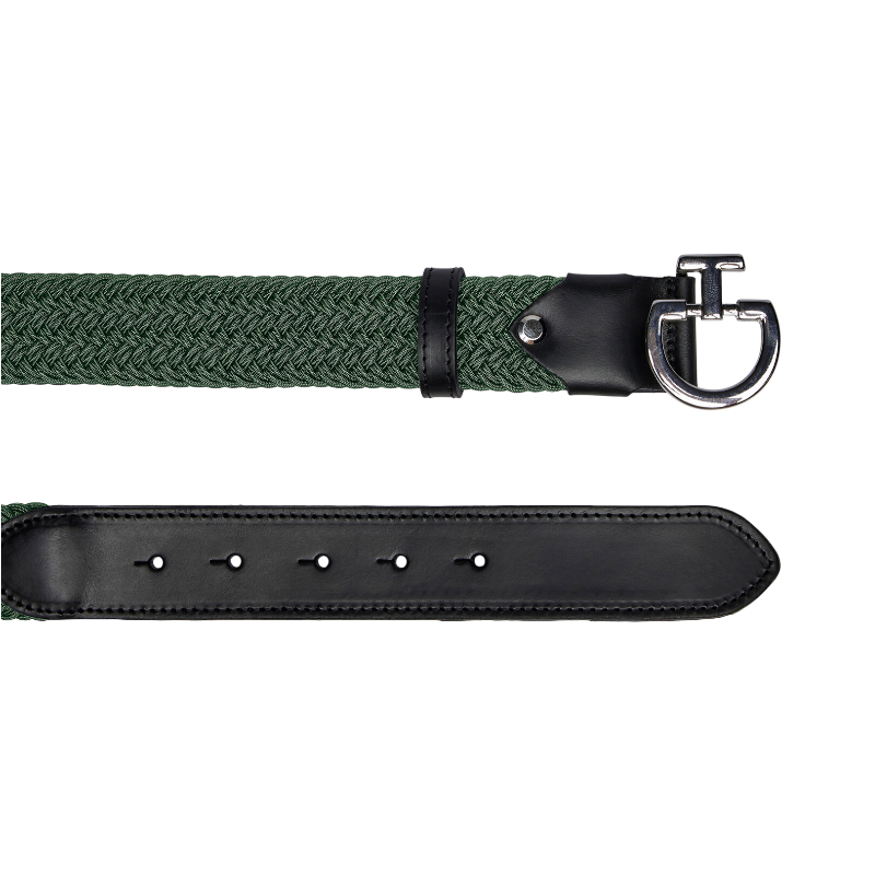 Cavalleria Toscana - Ceinture femme élastique jungle green | - Ohlala