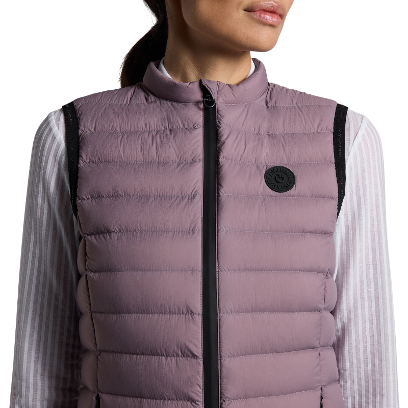 Cavalleria Toscana - Doudoune sans manches femme Lightweight lilas | - Ohlala