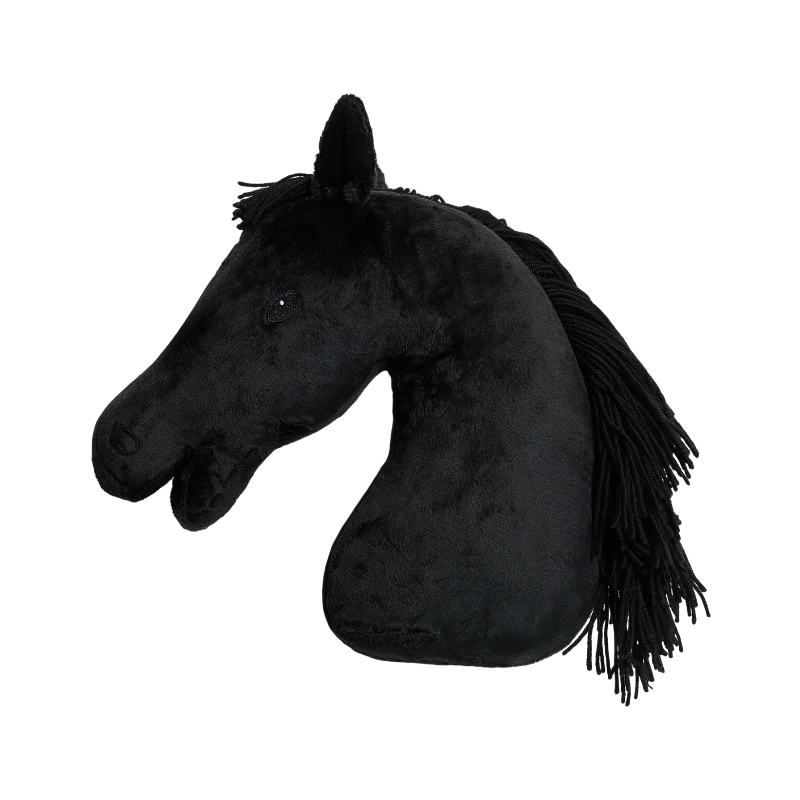Cavalleria Toscana - Hobby Horse Plush noir | - Ohlala