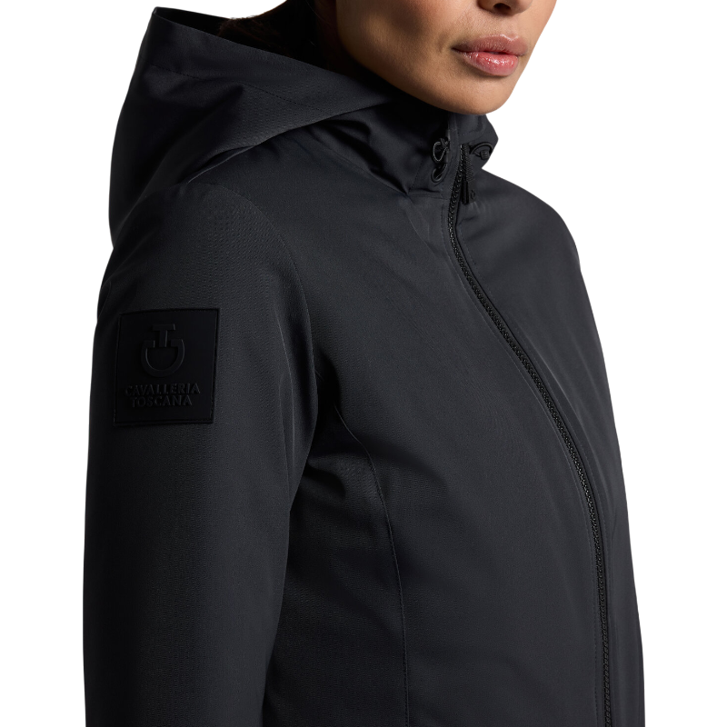 Cavalleria Toscana - Veste bomber femme Nylon marine | - Ohlala