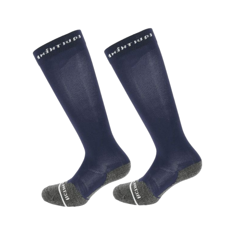 Equithème - Chaussettes technic marine (x1)