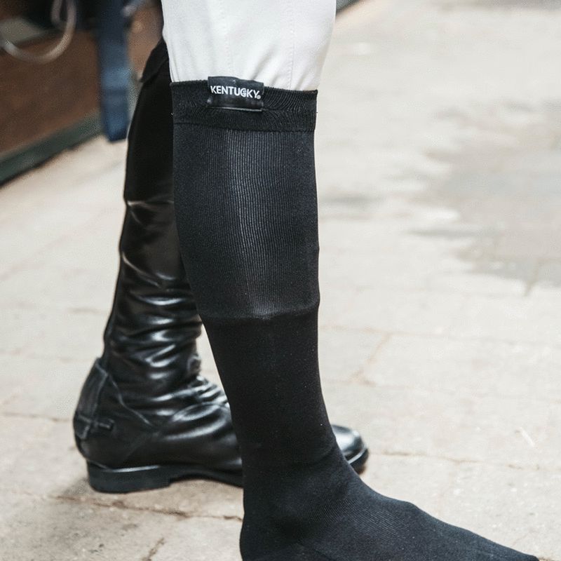 Kentucky Horsewear - Chaussettes d'équitation Achilles Gel noir | - Ohlala