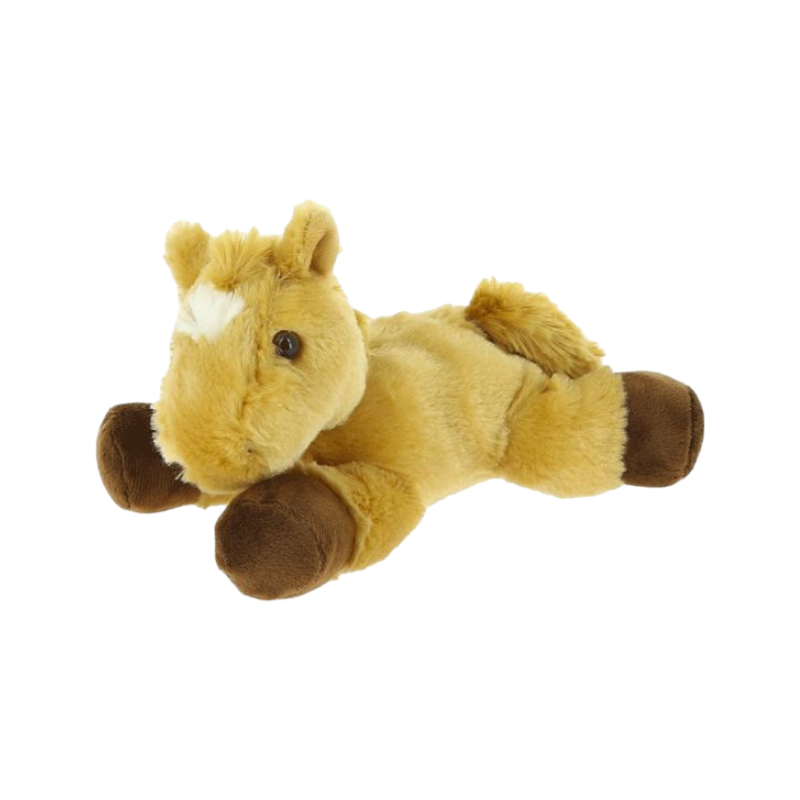 Equi-kids - Peluche Cheval brun clair 23 cm | - Ohlala