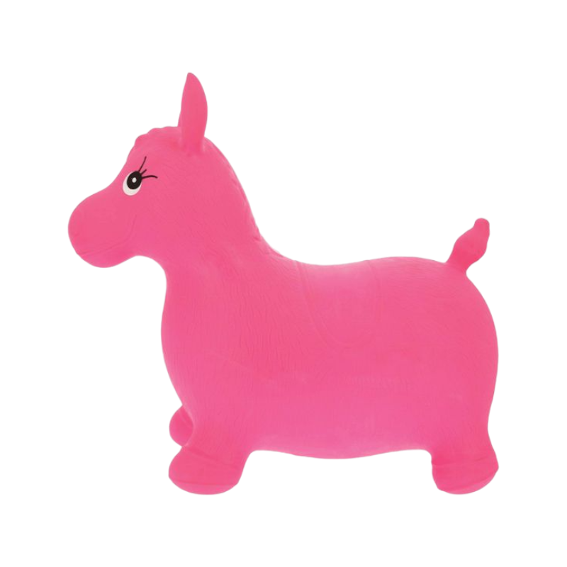 Equi-kids - Cheval sauteur rose fluo | - Ohlala