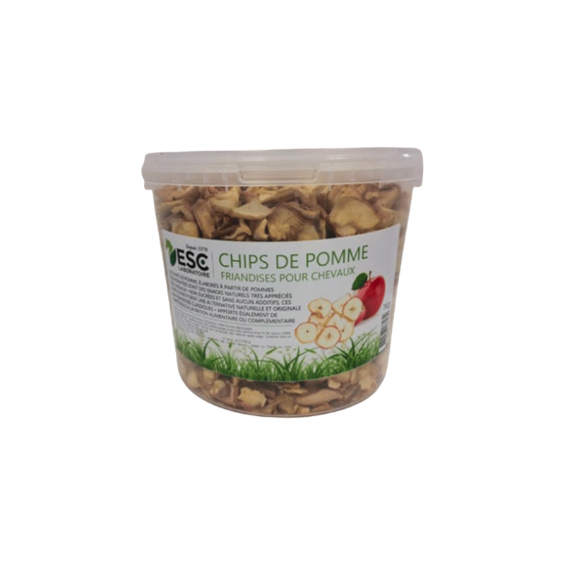 ESC Laboratoire - Friandises sans sucres et naturelles Chips de pomme