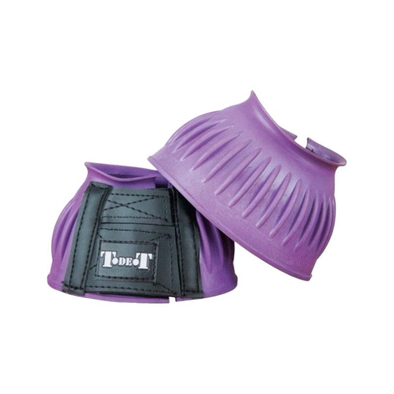 TdeT - Cloches Caoutchouc Velcro violet