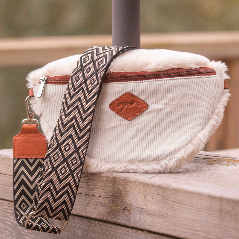 Pénélope - Sac banane Aliz blanc