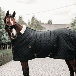 Kentucky Horsewear - Couverture d'écurie 400g noire | - Ohlala