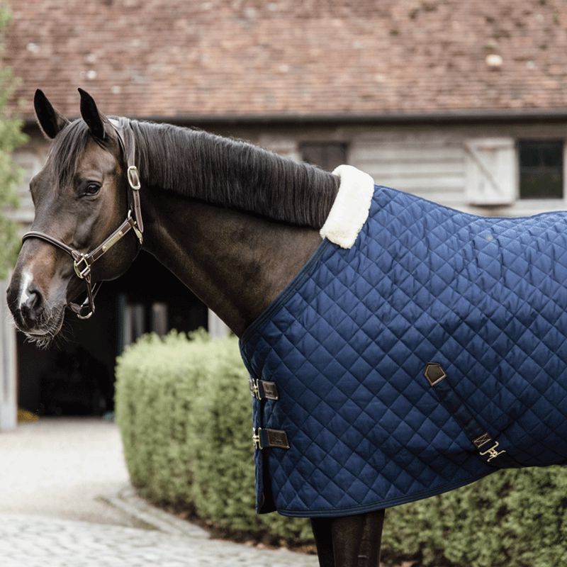 Kentucky Horsewear - Couverture d'écurie 200g marine | - Ohlala