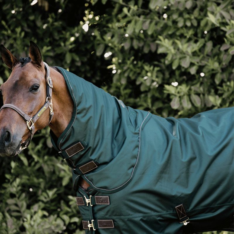 Kentucky Horsewear - Couverture d'extérieur imperméable 160g Vert | - Ohlala