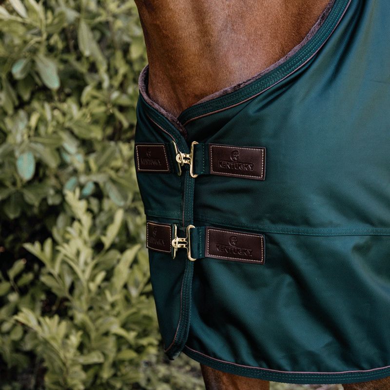 Kentucky Horsewear - Couverture d'extérieur imperméable 160g Vert | - Ohlala